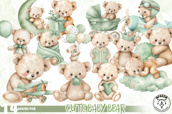 Adorable Cute Baby Bear PNG for Your Creative Projects
