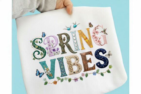 Brushstroke Spring Vibes Png Spring Png: A Seasonal Design Essential