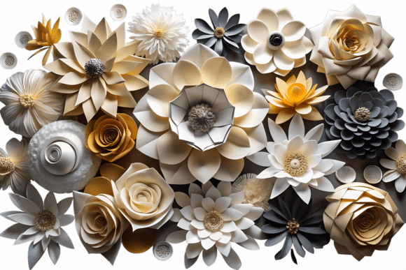Elegant Paper Flowers: A Designer's Guide to Floral Assets