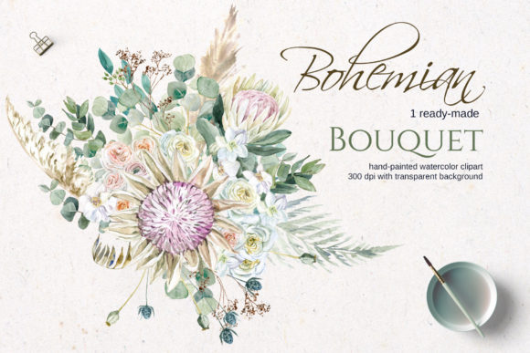 The Unmistakable Allure of the Bohemian Flowers Bouquet