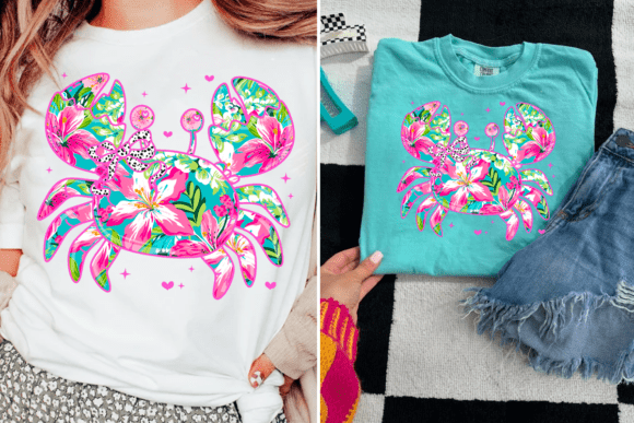 Tropical Boho Crab Png: Your Key to Vibrant Summer Design