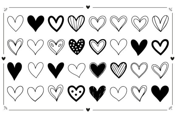 Unlocking Creativity with Hand-Drawn Heart Illustrations